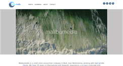 Desktop Screenshot of malibumedia.com.au