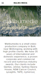 Mobile Screenshot of malibumedia.com.au