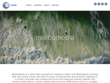 Tablet Screenshot of malibumedia.com.au